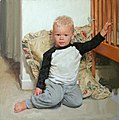 "Aaron" (portrait of kneeling toddler by Aapo Pukk).jpg