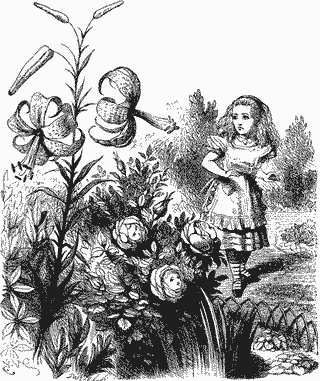 Alice and the Live Flowers